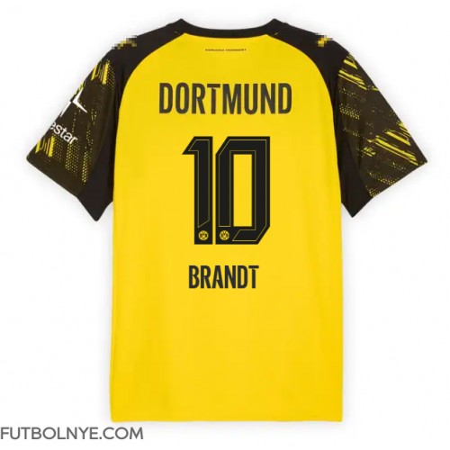 Camiseta Borussia Dortmund Julian Brandt #10 Primera Equipación 2025-26 manga corta